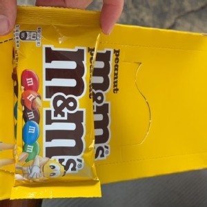 M&M 's 花生巧克力一盒12包