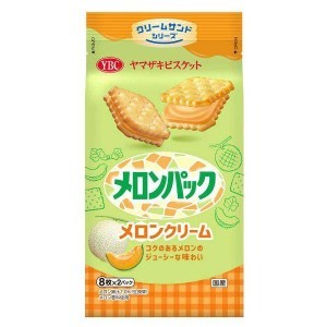 日本🇯🇵 YBC 山崎餅乾 哈密瓜奶油夾心餅/148.8g