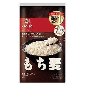 日本國產🇯🇵はくばく大麥糯麥飯🌾/600g (50g X