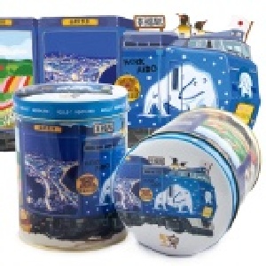 北海道罐,(甜鹹,葷食)培根起司爆米花,