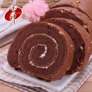 香帥蛋糕富士巧克力卷心蛋糕一條
