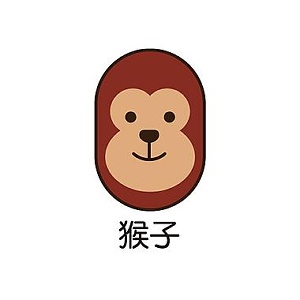 韓國Fixit多功能造型好神貼-猴子