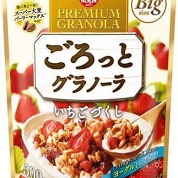 200g包裝 日清草莓麥片穀物麥片
