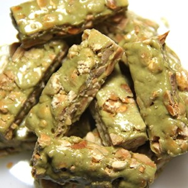 綠茶花生酥糖