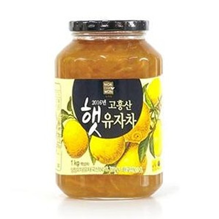 韓國正宗綠茶園柚子茶1000g