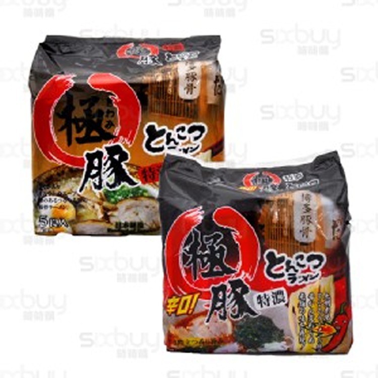 日本 特濃豚骨麵- 九州 博多拉麵 極豚 拉麵 湯頭濃厚 時時