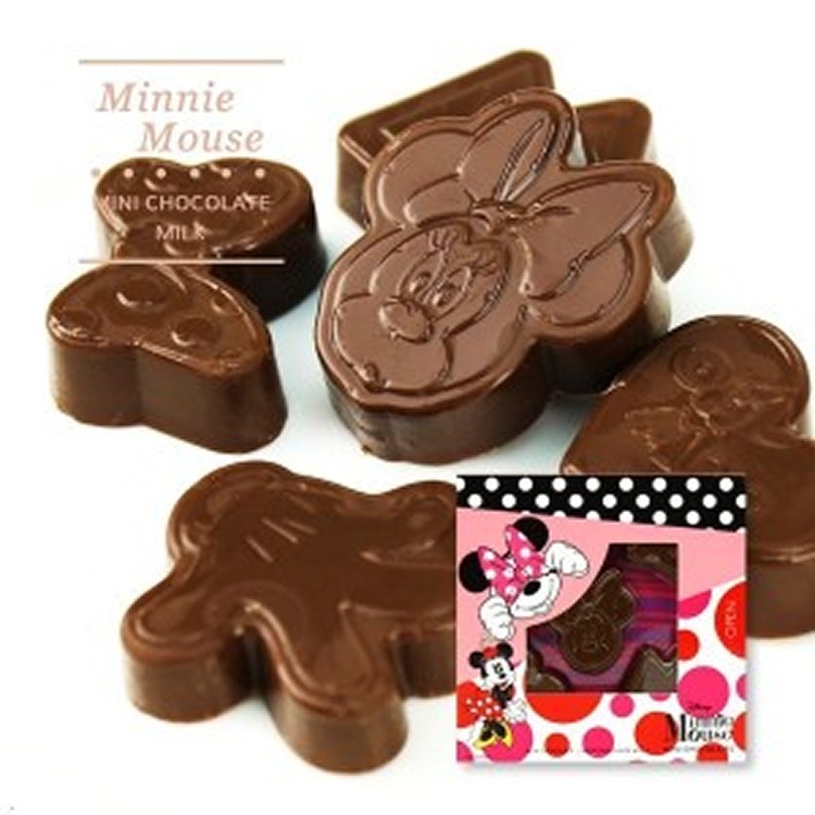 荷蘭 米妮造型牛奶巧克力 40g