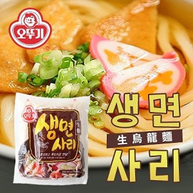 韓國 OTTOGI 不倒翁 生烏龍麵 200g