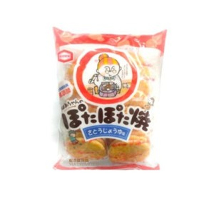 日本龜田婆婆醬油燒米果 仙貝135.3g-松本雜貨舖-Yahoo奇摩拍賣