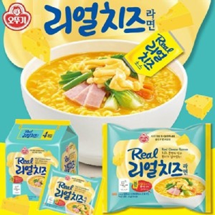 真起司醬拉麵 Real Cheese 1袋4入