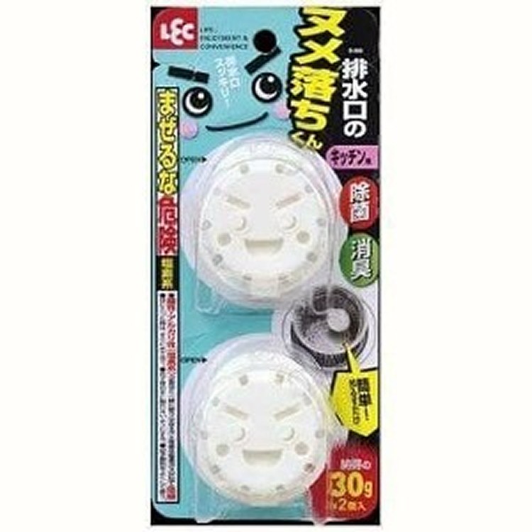 日本 Lec激落君 排水口掛式清潔碇 2入組 現貨-Yahoo奇摩拍