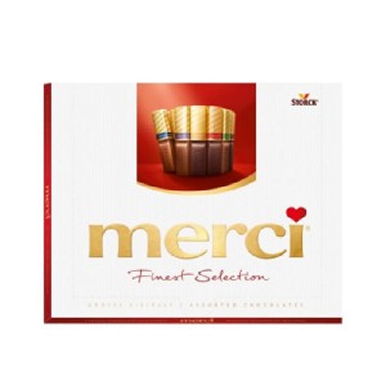 德國merci 蜜思巧克力禮盒(16入)