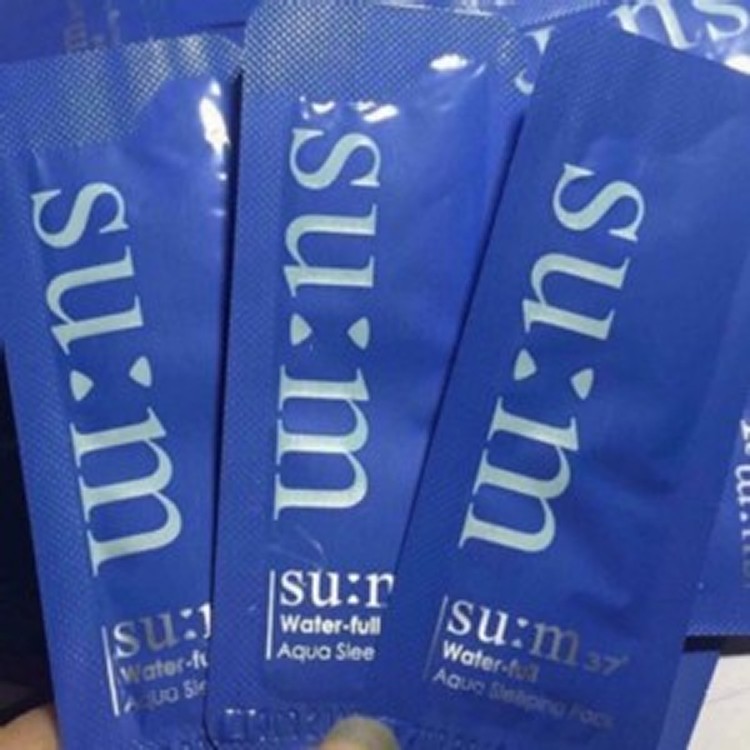 韓國 SU:M37°呼吸 驚喜水分睡眠面膜(小樣)1ml*10