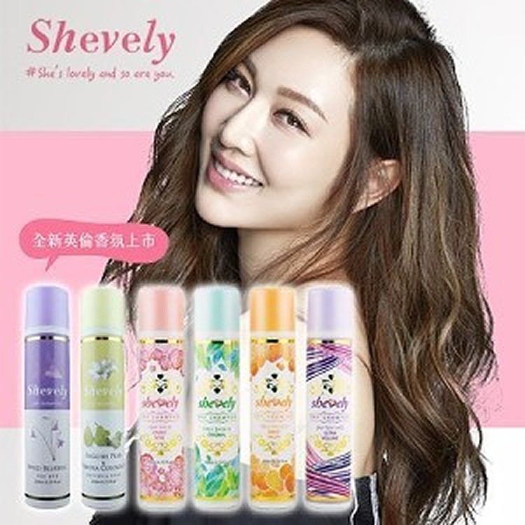 韓國 shevely 乾洗髮清爽噴霧 200ml 隨機