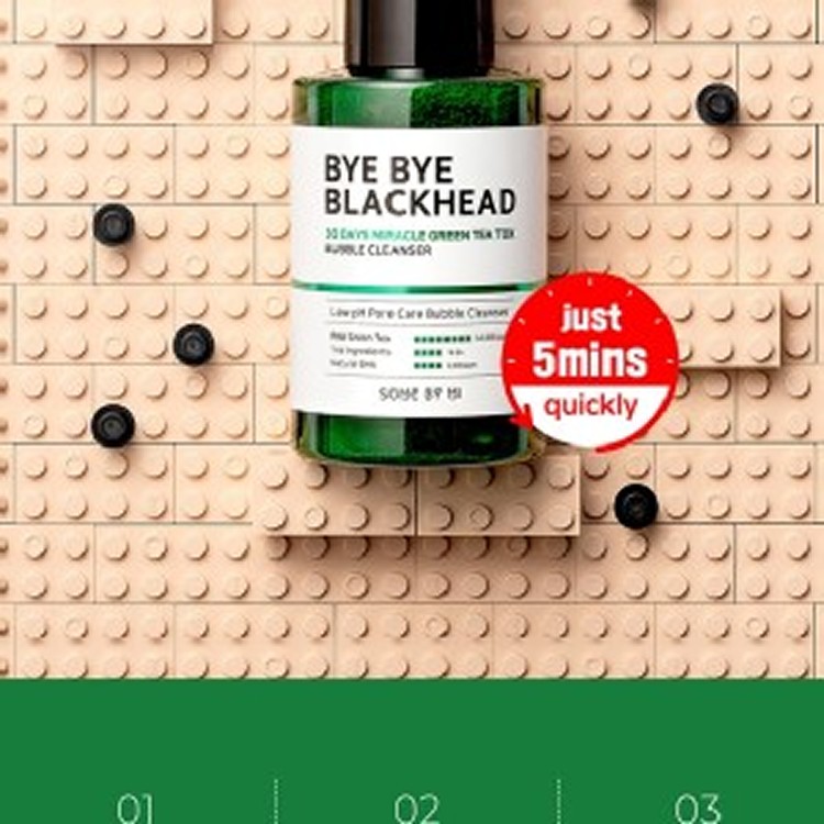 OME BY MI 30日奇蹟綠茶泡沫潔顏乳 120g