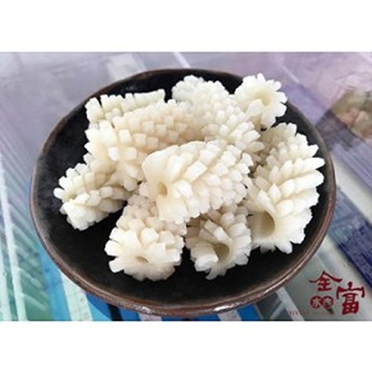 【刻花魷魚卷】:全富水產