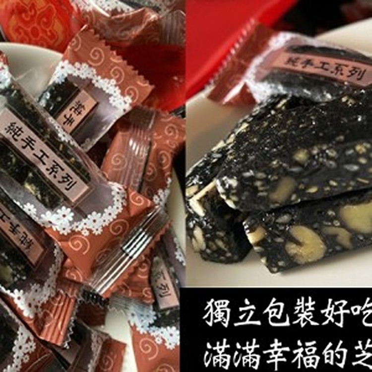 純手工黑芝麻南棗核桃糕180g