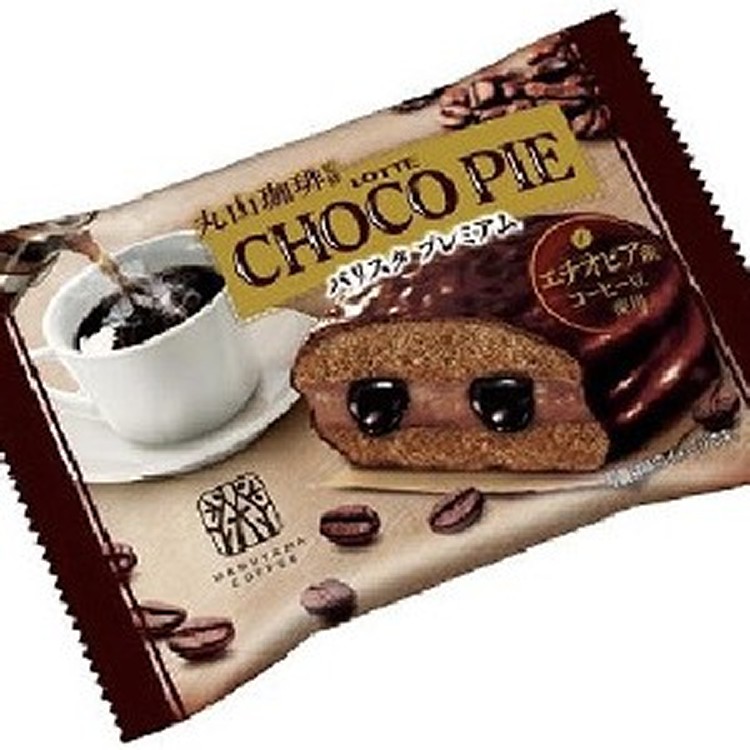 日本丸山珈琲 X LOTTE聯名-咖啡巧克力千層派/Choco Pie