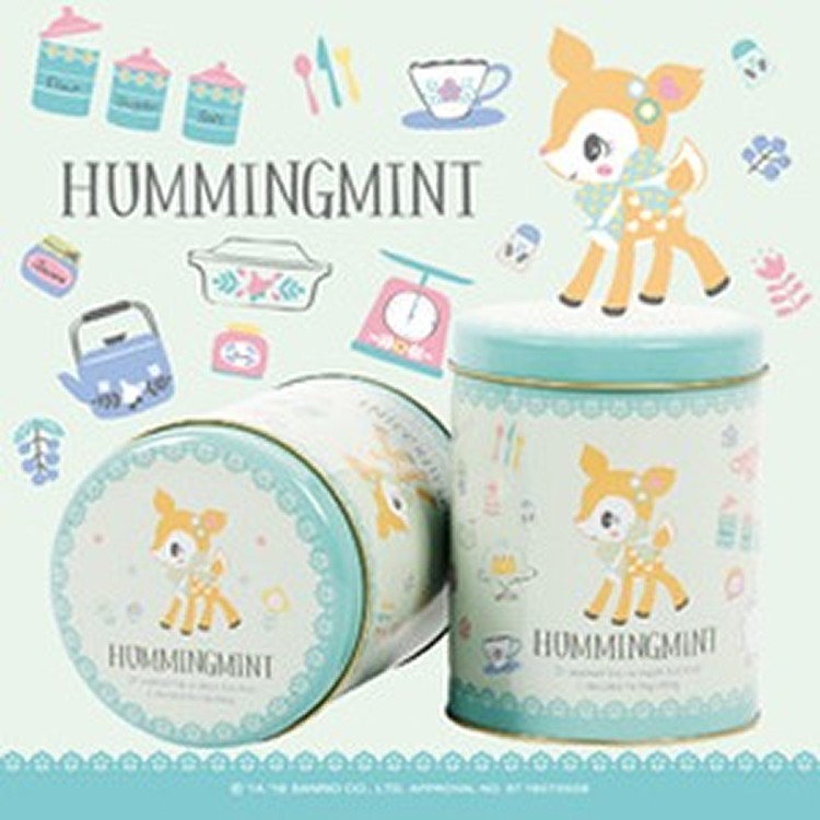 哈妮鹿綠鄉村蕾絲罐爆米花-焦糖