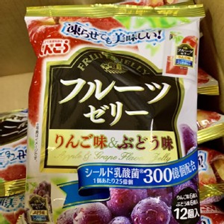 日本🇯🇵SHINKO 低卡雙味果凍系列 鳳梨+白葡萄
