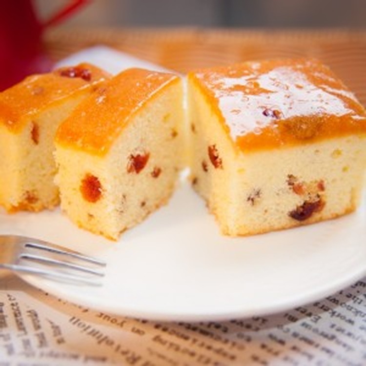 蜜漬蔓越莓磅蛋糕(條)