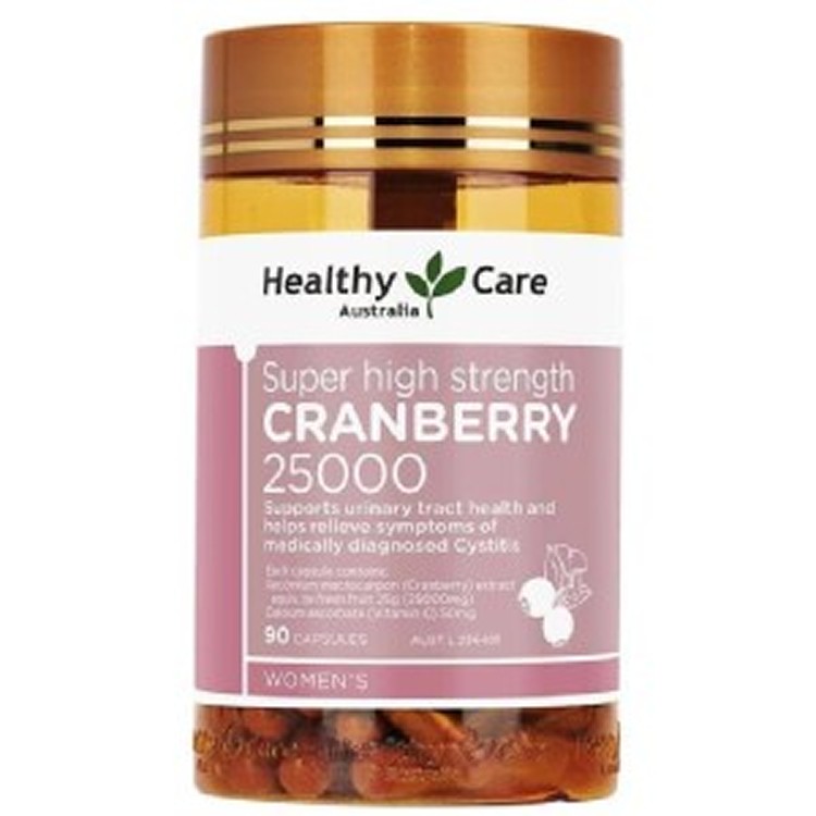 澳洲正品 Healthy Care 高濃度蔓越莓 25000mg/90顆