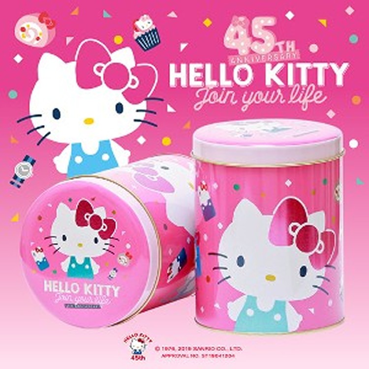 Hello Kitty45周年桃紅款爆米花