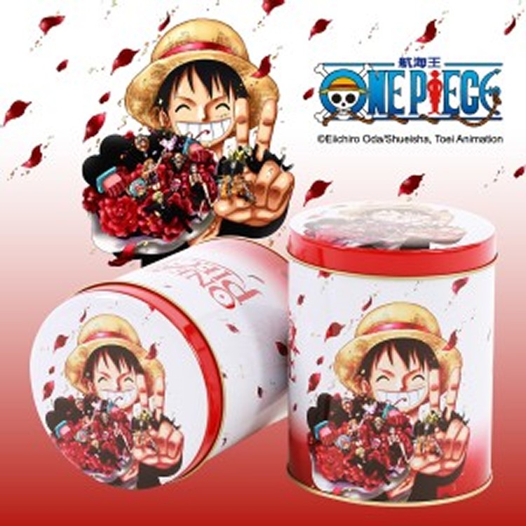 航海王魯夫捧花罐爆米花-黃巧達起司