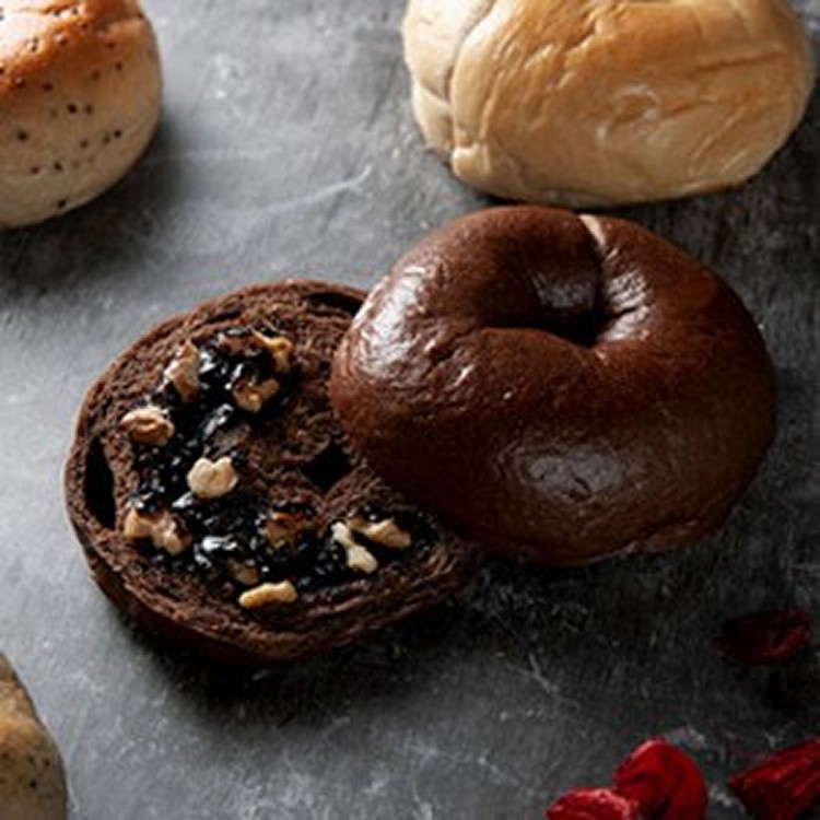 巧克力核桃貝果