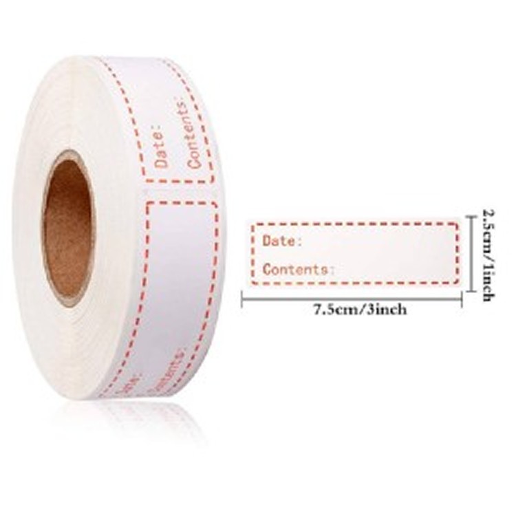 亞馬遜爆款萬用日期標示貼3捲/套