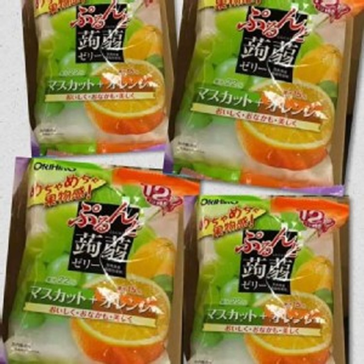 ORIHIRO新食感 季節限定蒟蒻擠壓式果凍