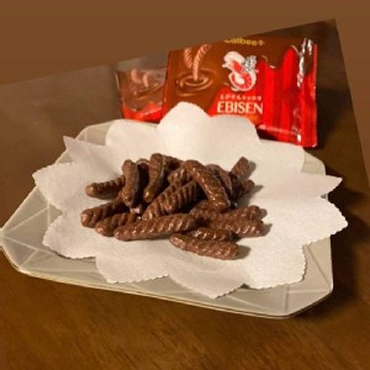 日本巧克力蝦味先