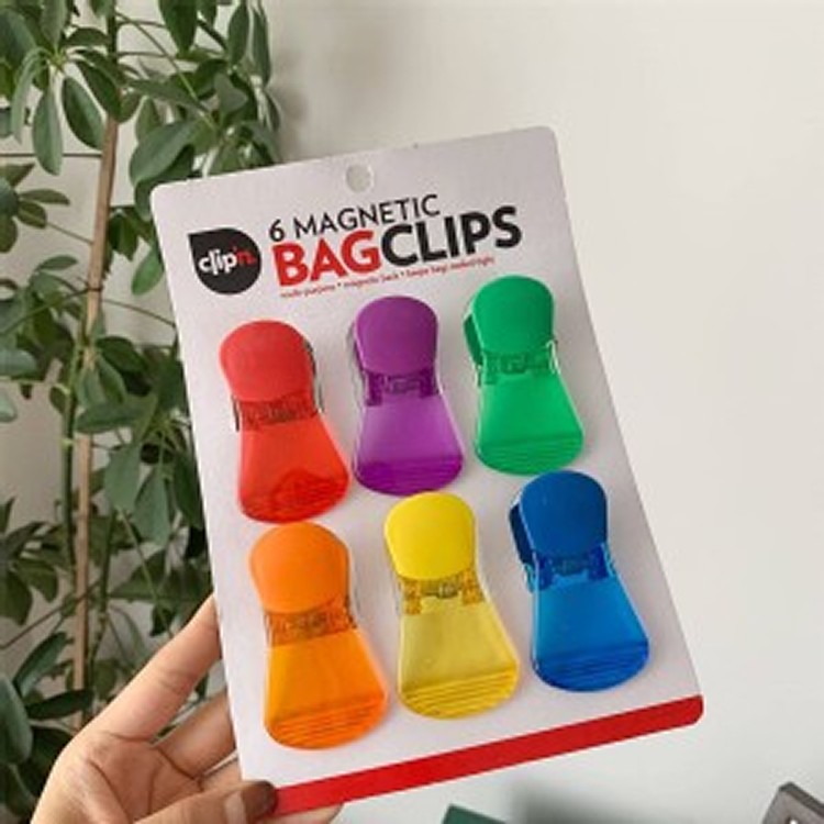 ❤亮彩萬用磁性夾6入