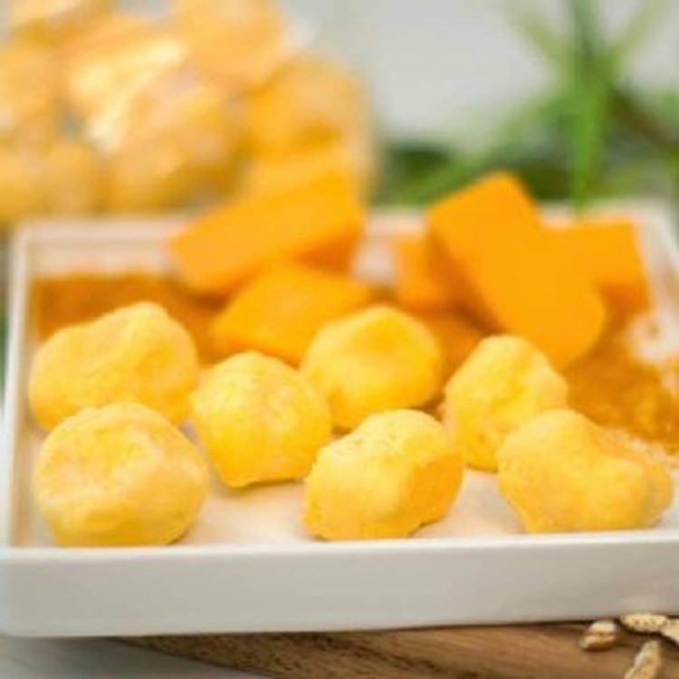 日本越後北海道起司麻糬米果泡芙