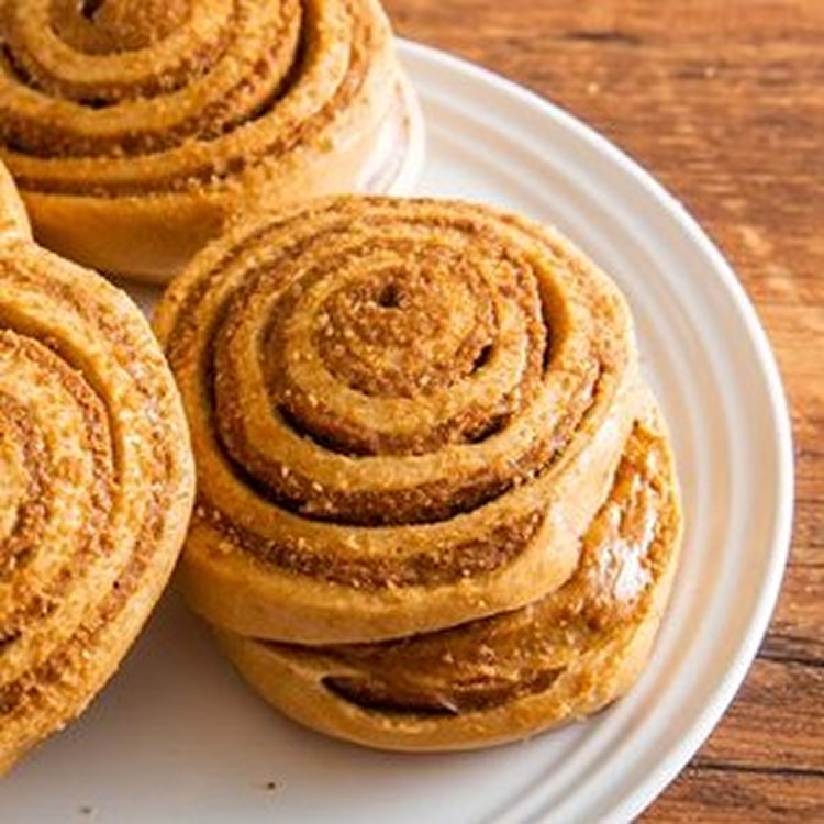 花生年輪夾心饅頭 (6入) (全素)