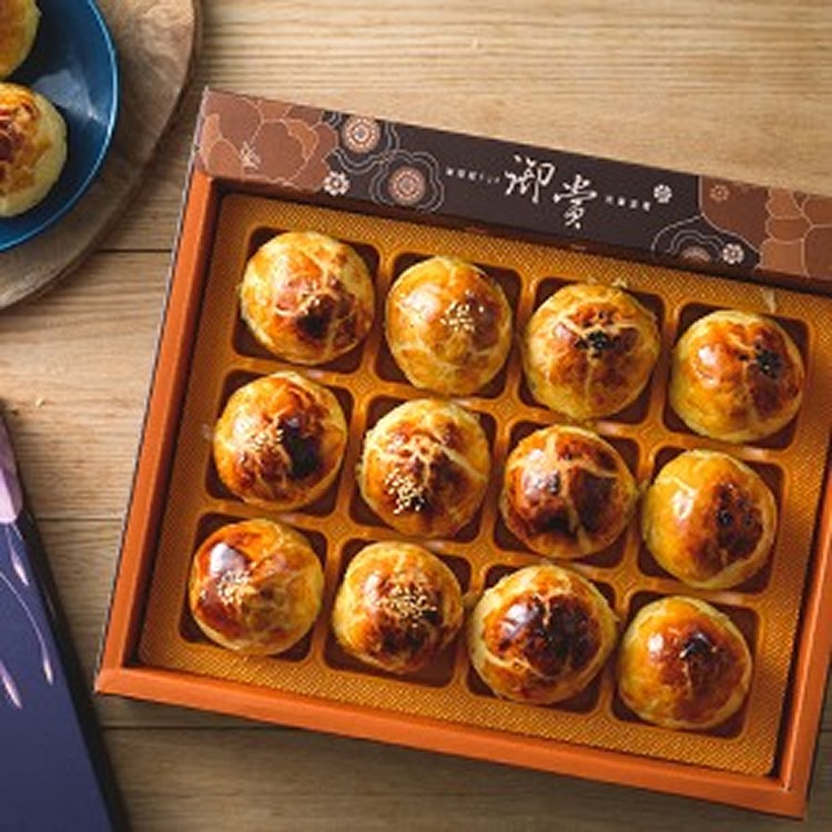 新產品棗泥蛋黃酥(12粒盒裝)