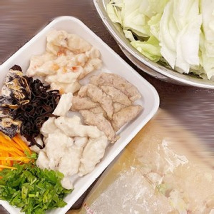 綜合羹｜純肉羹(豬肉)、花枝羹、鮮蝦花枝羹240克