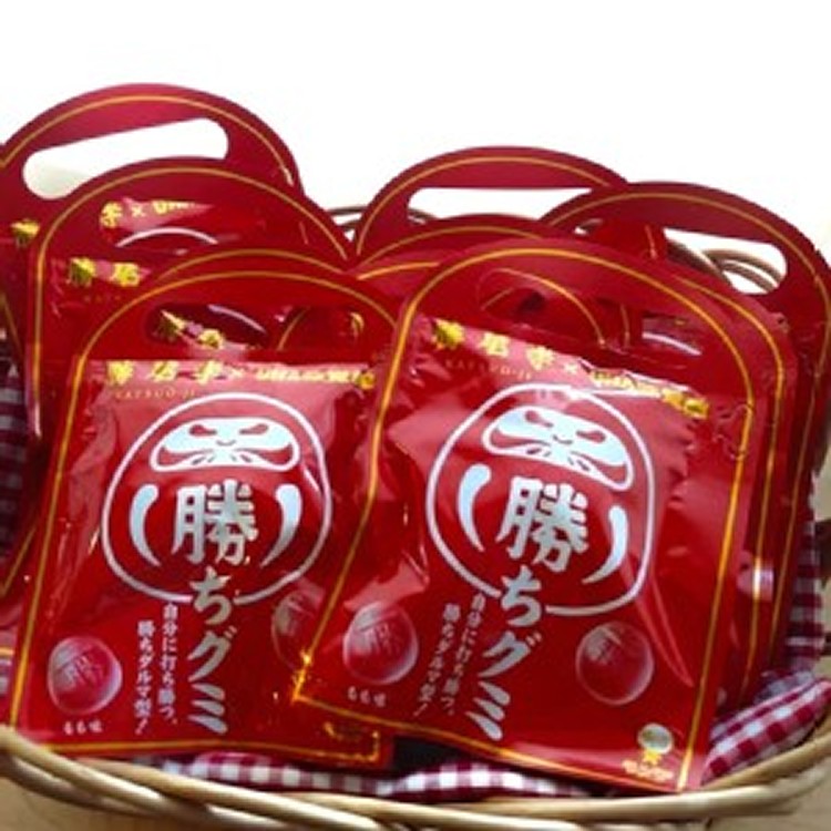 UHA x 勝尾寺 必勝達摩軟糖5包