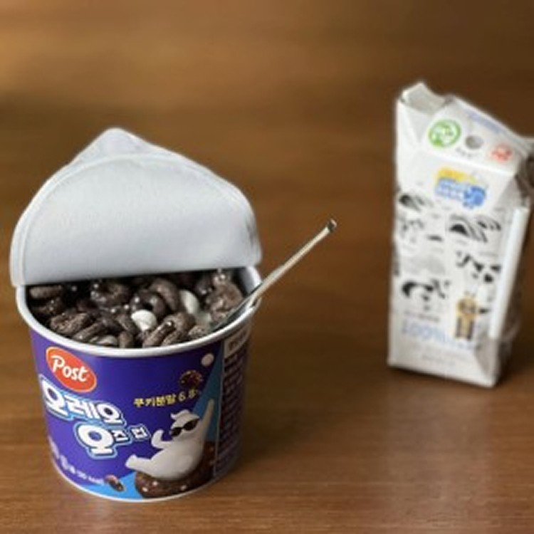 杯杯穀物麥片