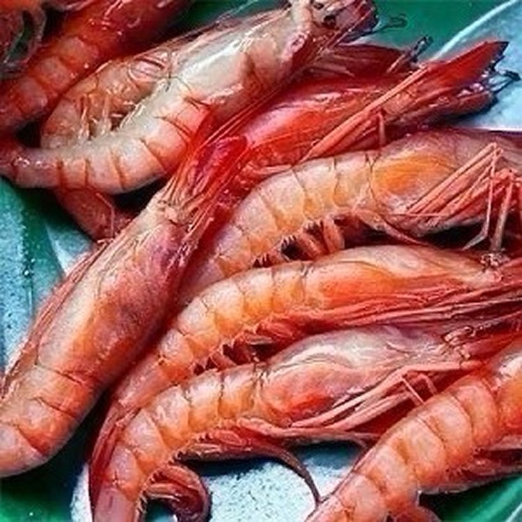 生食級大頭甜蝦 重量：1000克/盒