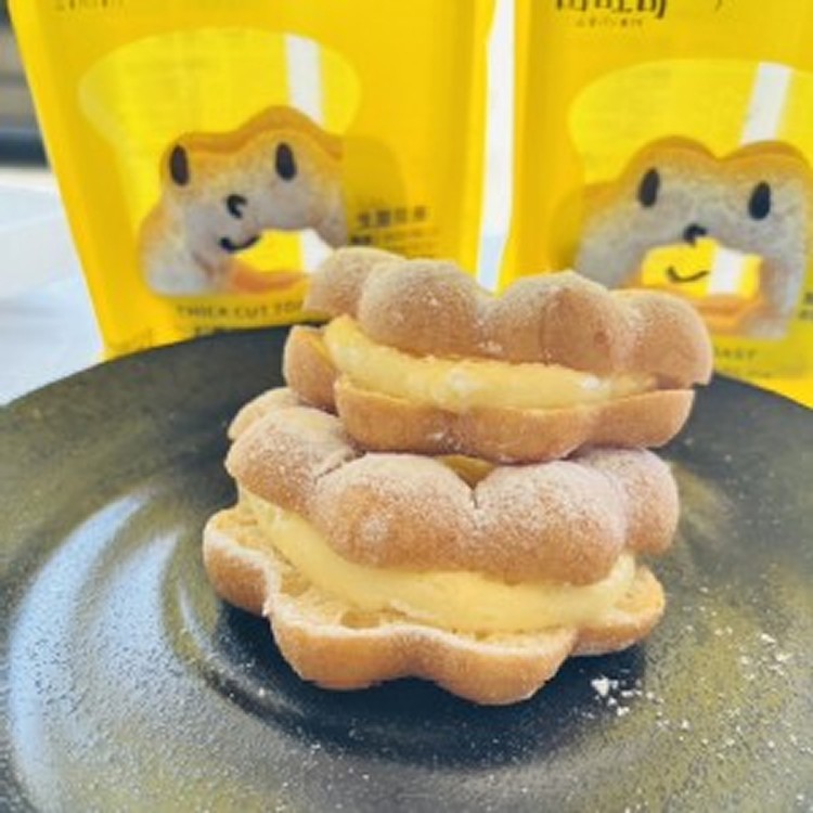 生甜甜圈 卡士達