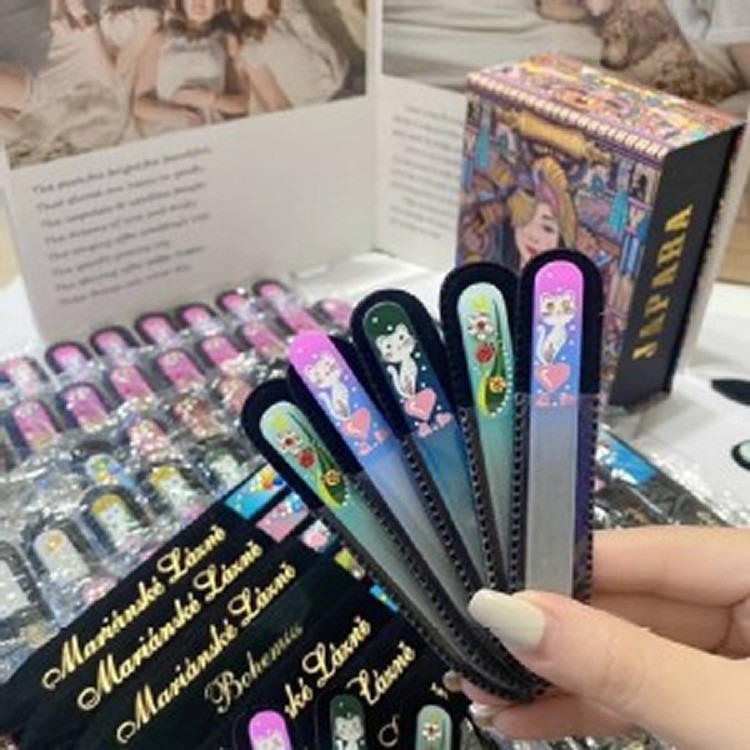 捷克製造🇨🇿玻璃水晶指甲銼刀系列 大