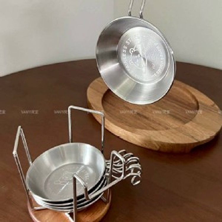 🏠不鏽鋼 趴趴熊醬料碟2入