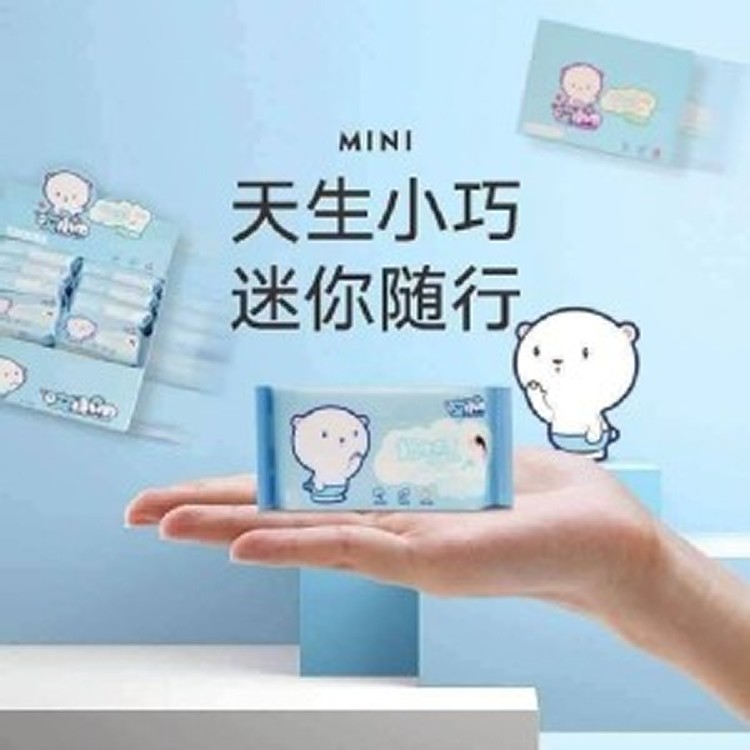 🏠加厚迷你8抽濕紙巾隨攜包一盒(24包)❤️