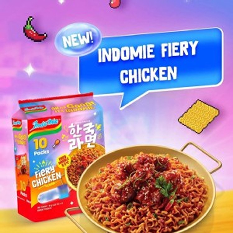 Indomie營多 韓風極品辣雞拌麵/10包入