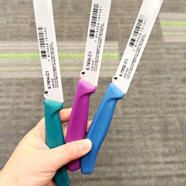 經典番茄蔬果麵包刀 22CM 最新超美三色