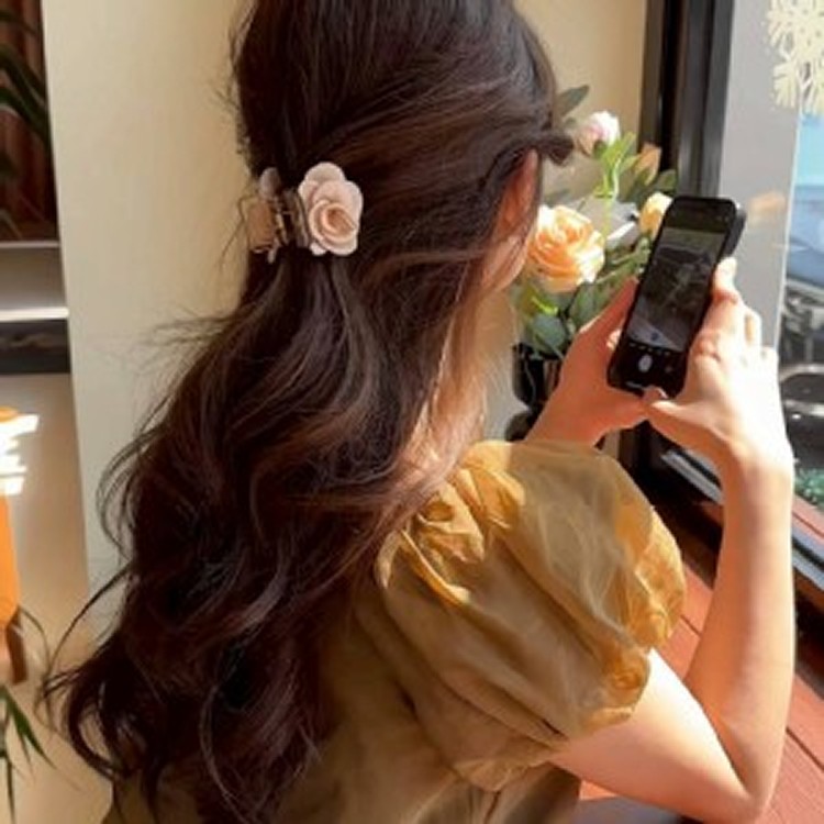 🏠山茶花抓夾2入