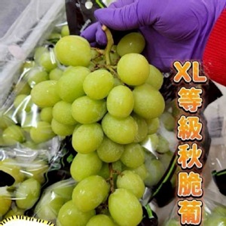 祕魯秋脆綠無籽葡萄 ㄧ袋700g(+-5%)