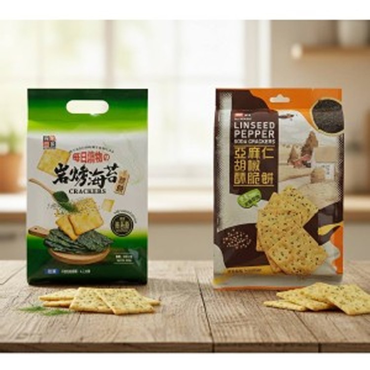 味覺百撰 營養胡椒脆餅系列