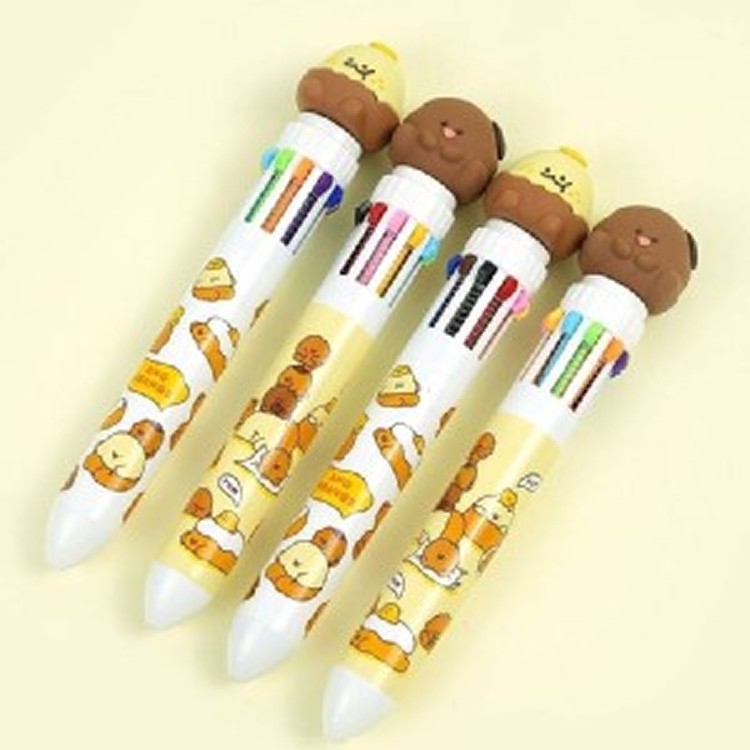 韓國🇰🇷立體公仔10色圓珠筆 0.5mm× 2